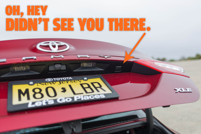 Illustration for article titled I Have a Complaint About the Toyota Camry and It's Super Petty